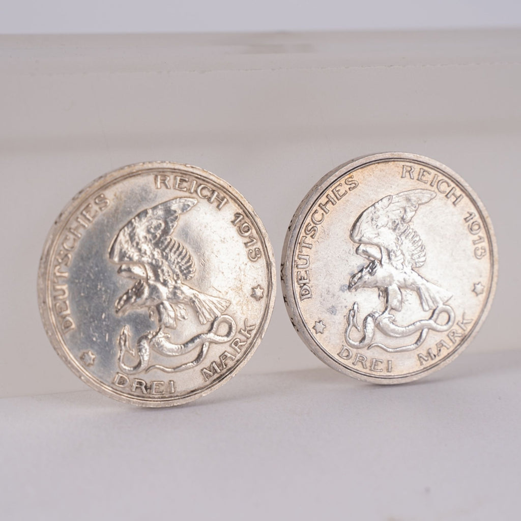 2 x 3 Mark  Deutsches Reich 1913