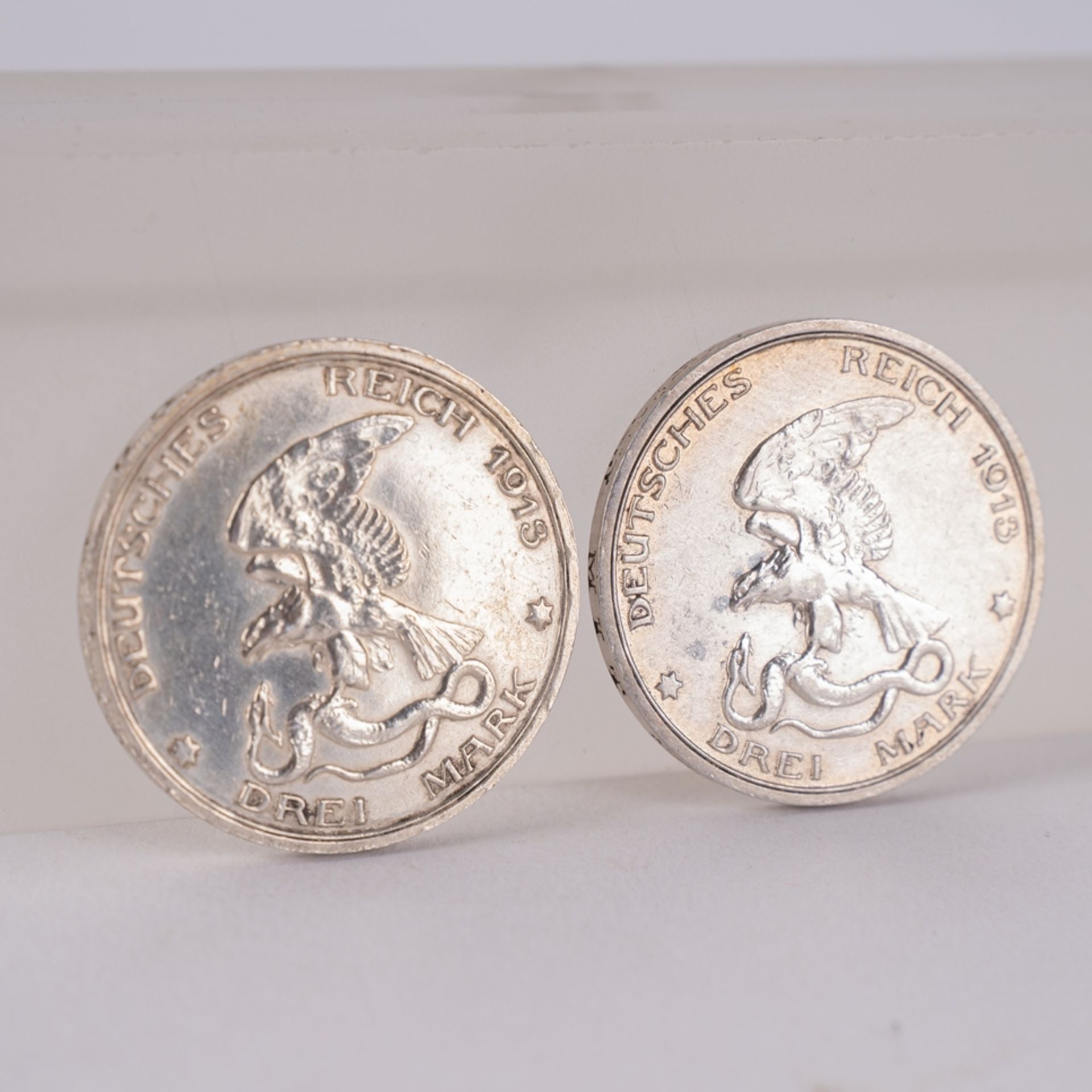 2 x 3 Mark  Deutsches Reich 1913