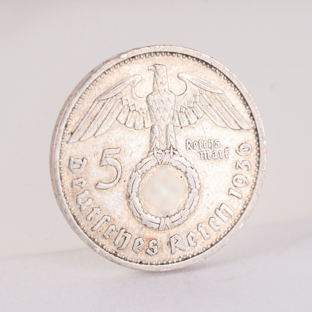 2 x 5 Reichsmark - Hindenburg 1936 A+F