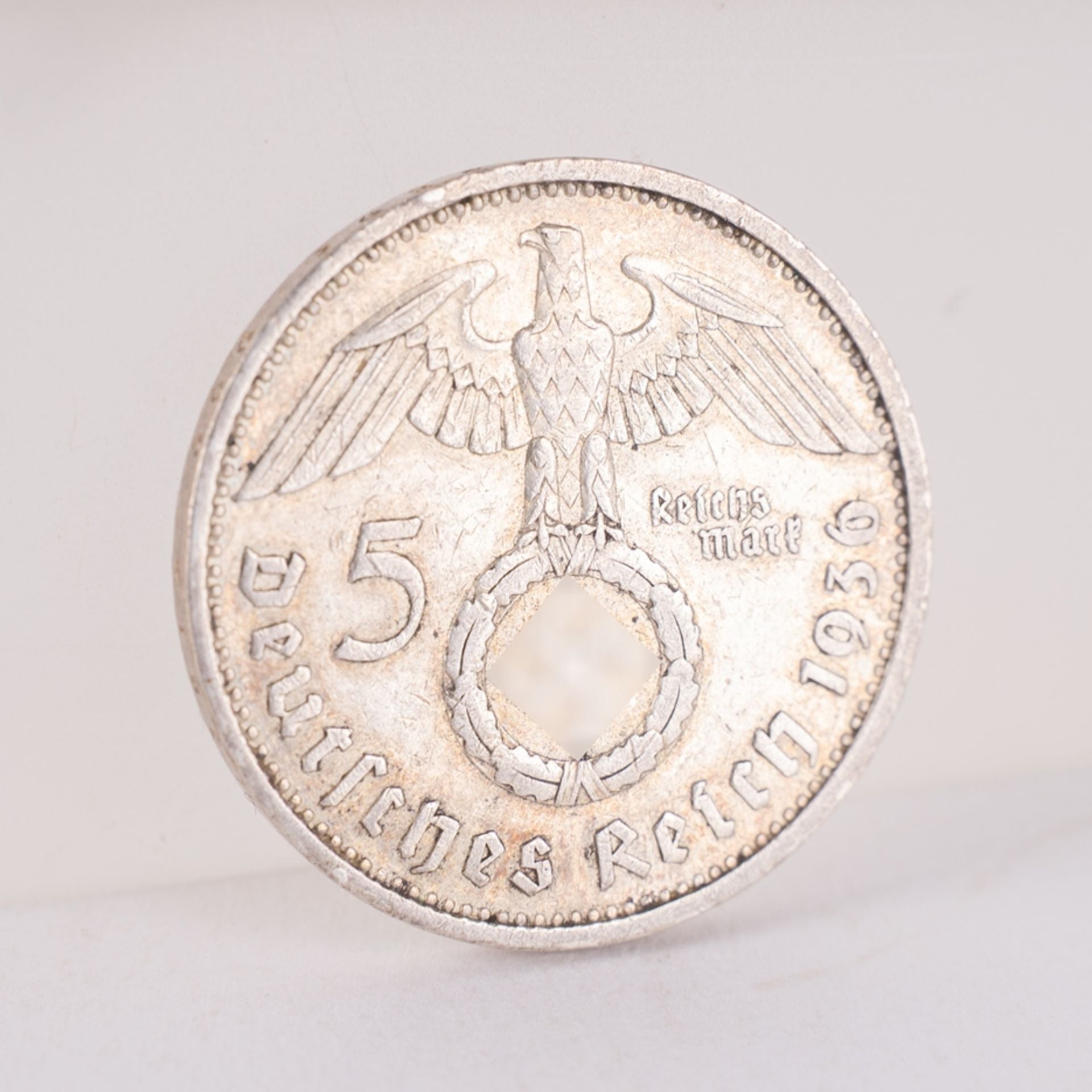 2 x 5 Reichsmark - Hindenburg 1936 A+F