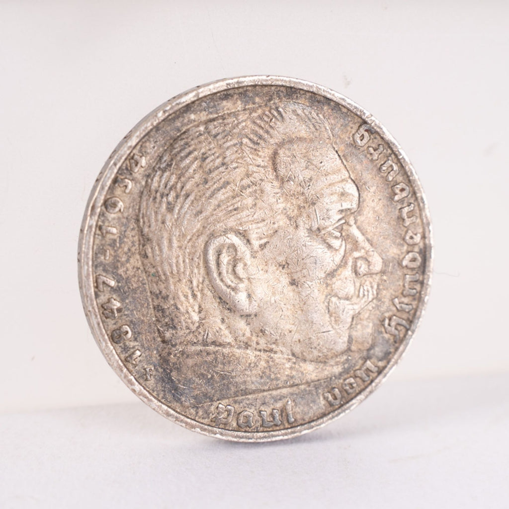 2 x 5 Reichsmark - Hindenburg 1936 A+F