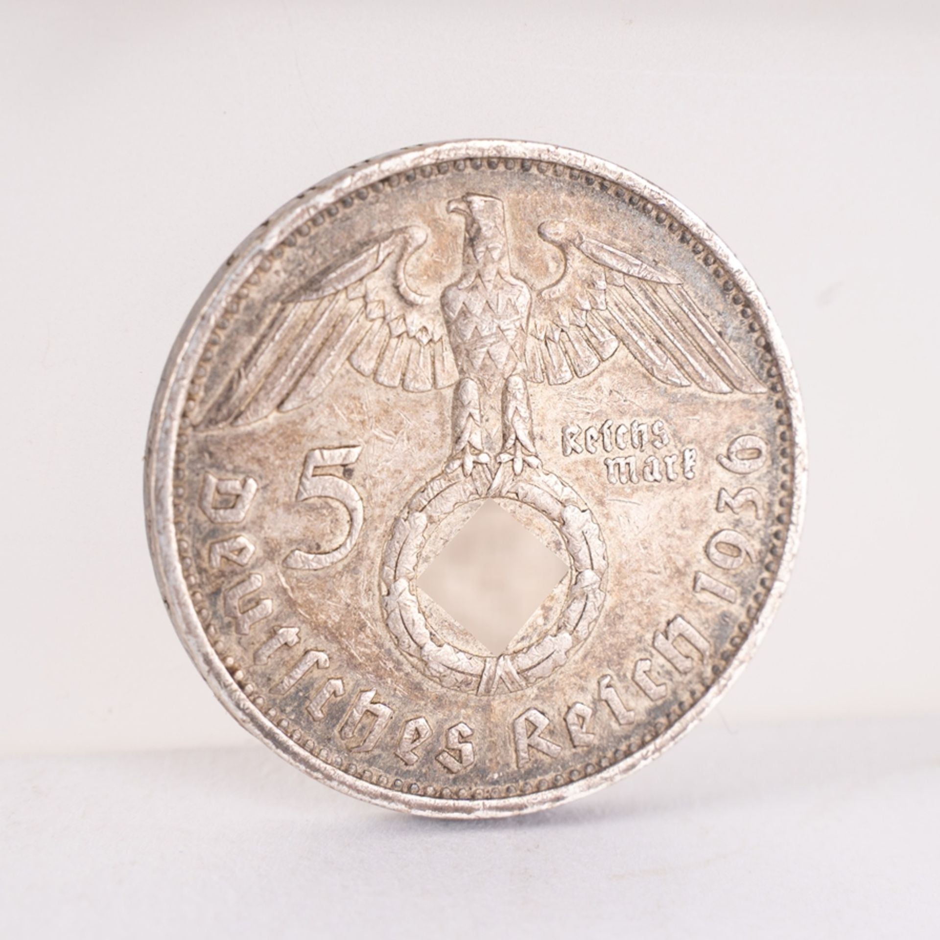 2 x 5 Reichsmark - Hindenburg 1936 A+F