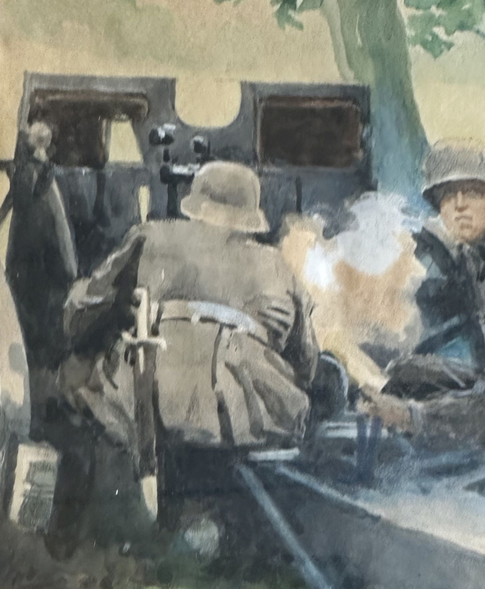 Eduard Thöny, Aquarell