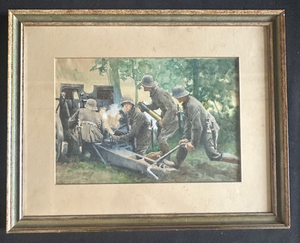 Eduard Thöny, Aquarell