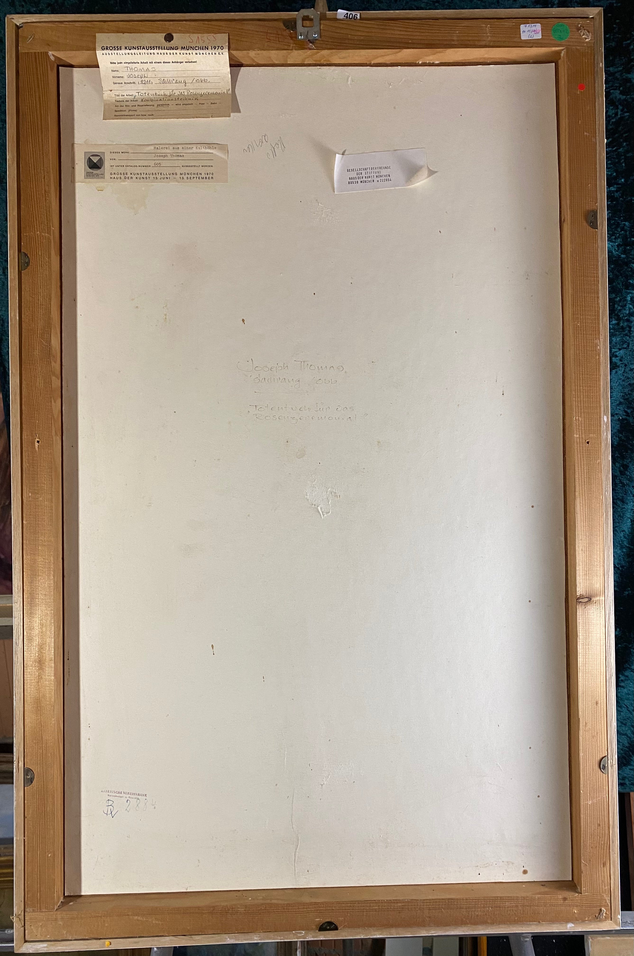 Thomas Joseph "Totentuch für das Rosenzeremonial" Nr. 605