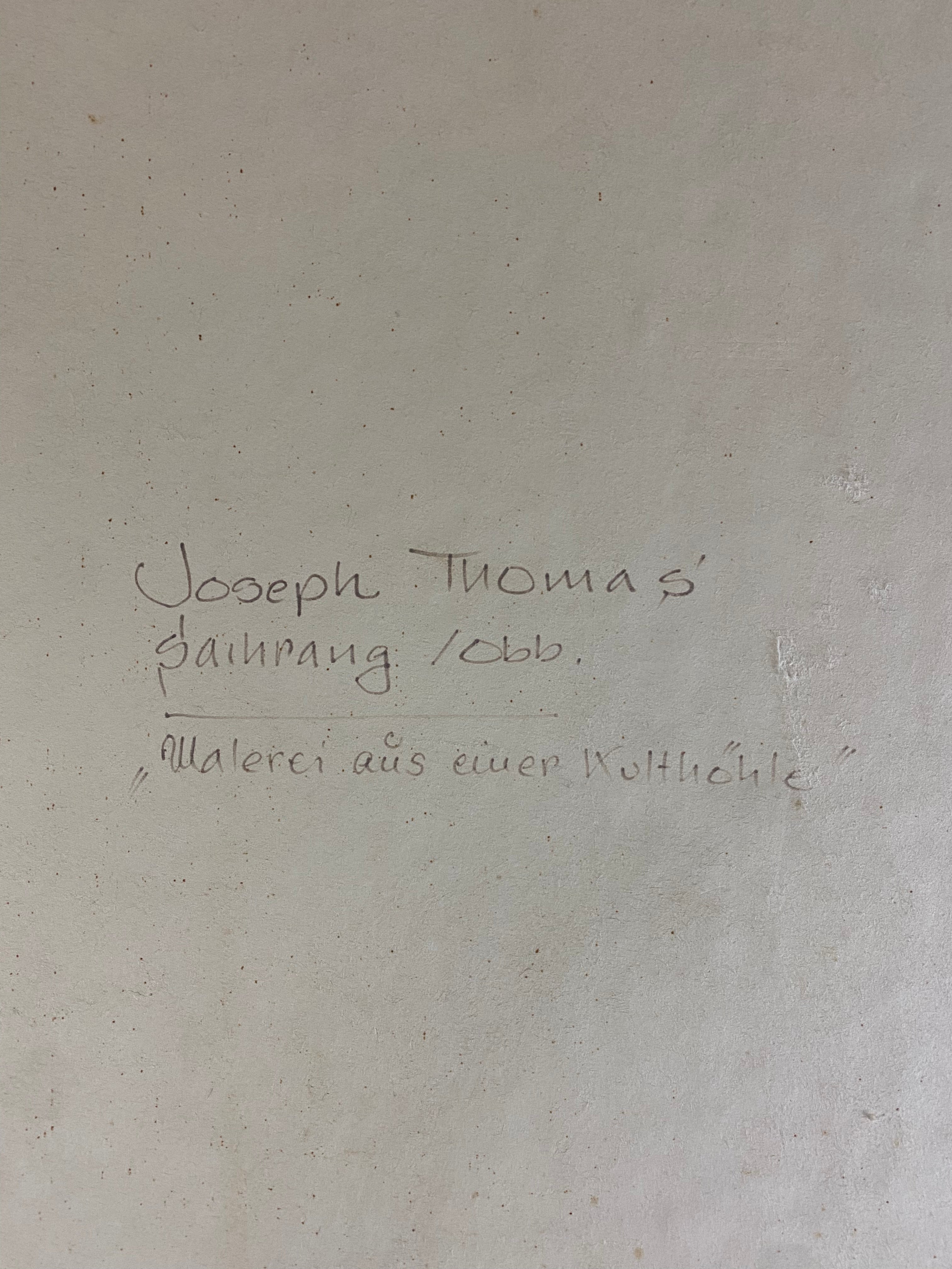 Joseph Thomas "Totentuch für das Rosenzeremonial" Nr.606