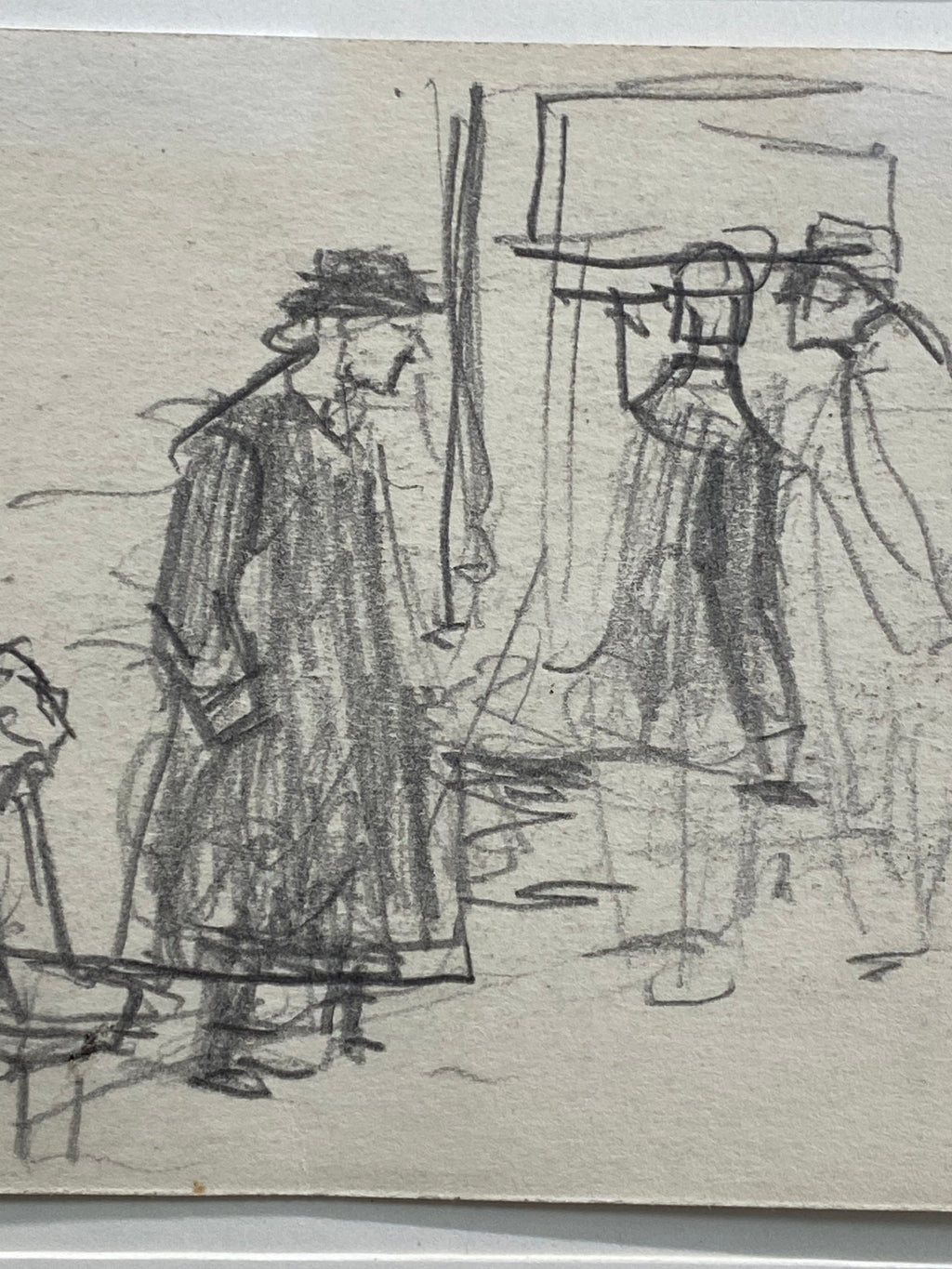 Hans Theo Richter, auf der Straße,  1920 er Jahre