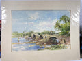 Klemens Siebeneichler "Römerbrücke bei Sete" Südfrankreich