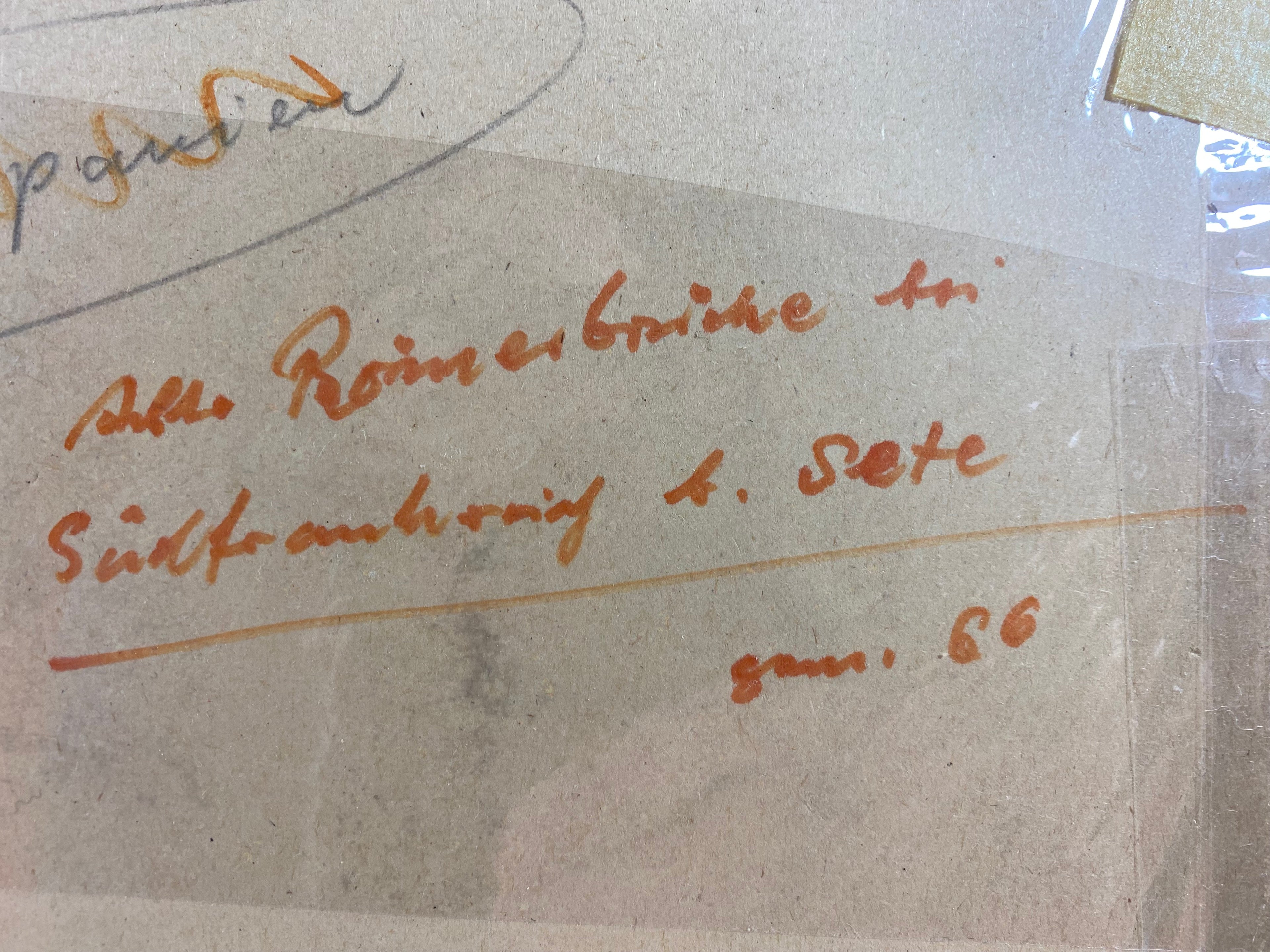 Klemens Siebeneichler "Römerbrücke bei Sete" Südfrankreich