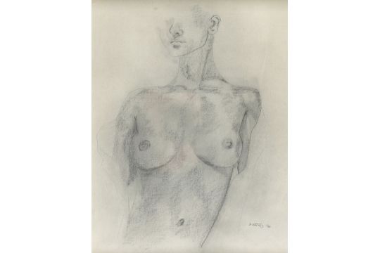 B-Köhling, 3 Aktzeichnungen  Kohle