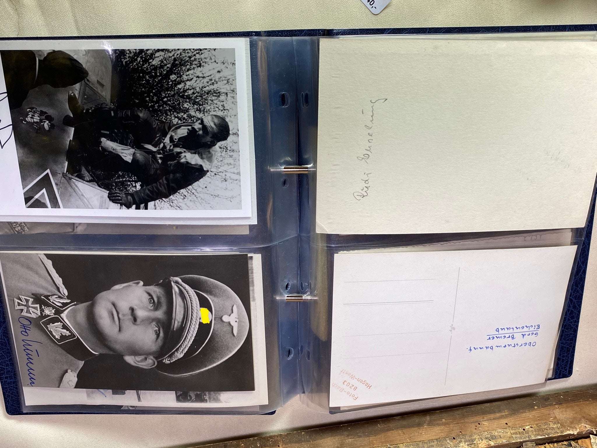 Autographen 1939 - 45