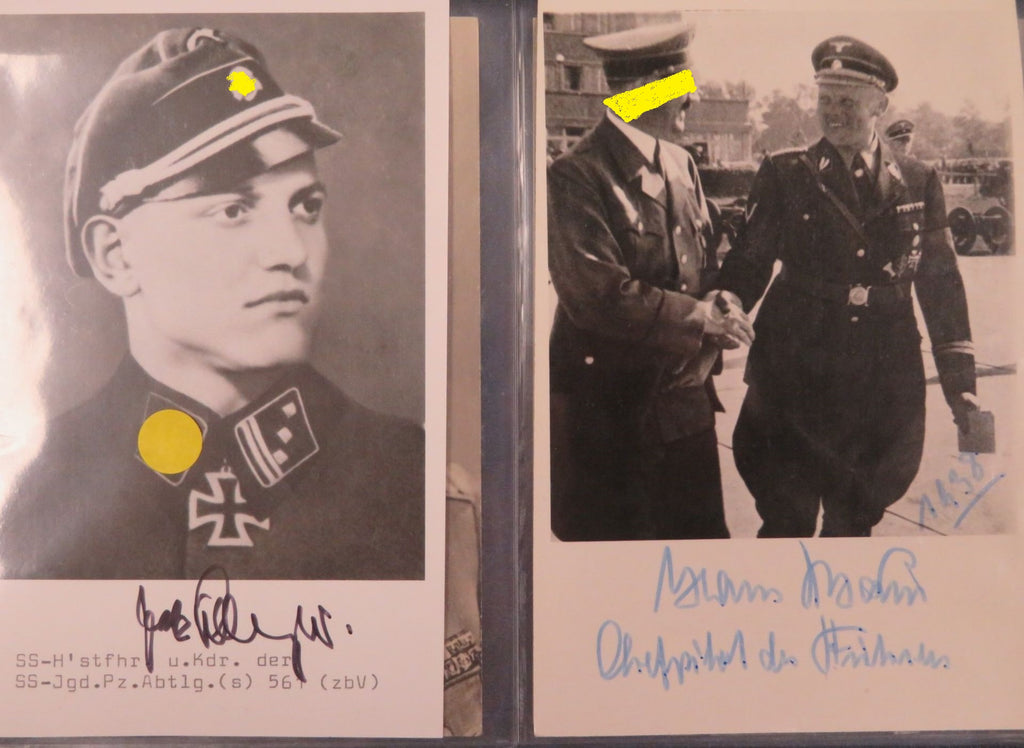 Autographen 1939 - 45